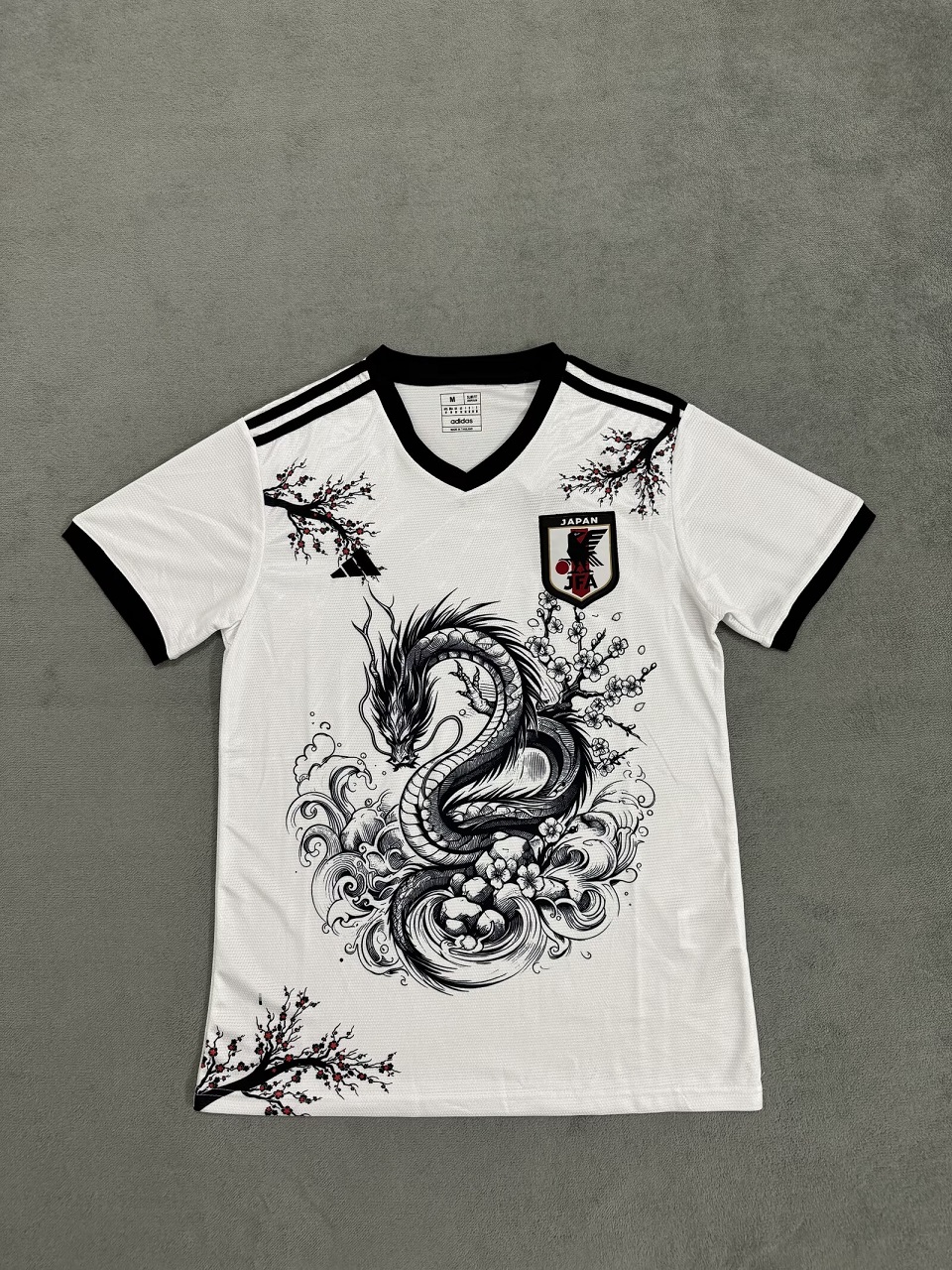 AAA Quality Japan 24/25 Special White Dragon Soccer Jersey